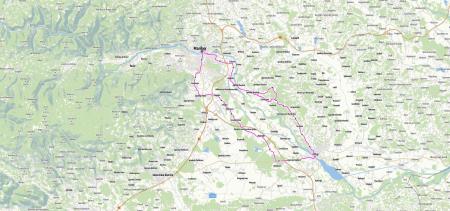 pregledna karta kolesarjenja